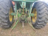 4320 John Deere with cab, Heat is unhooked and no air. Syncro-range transmission.