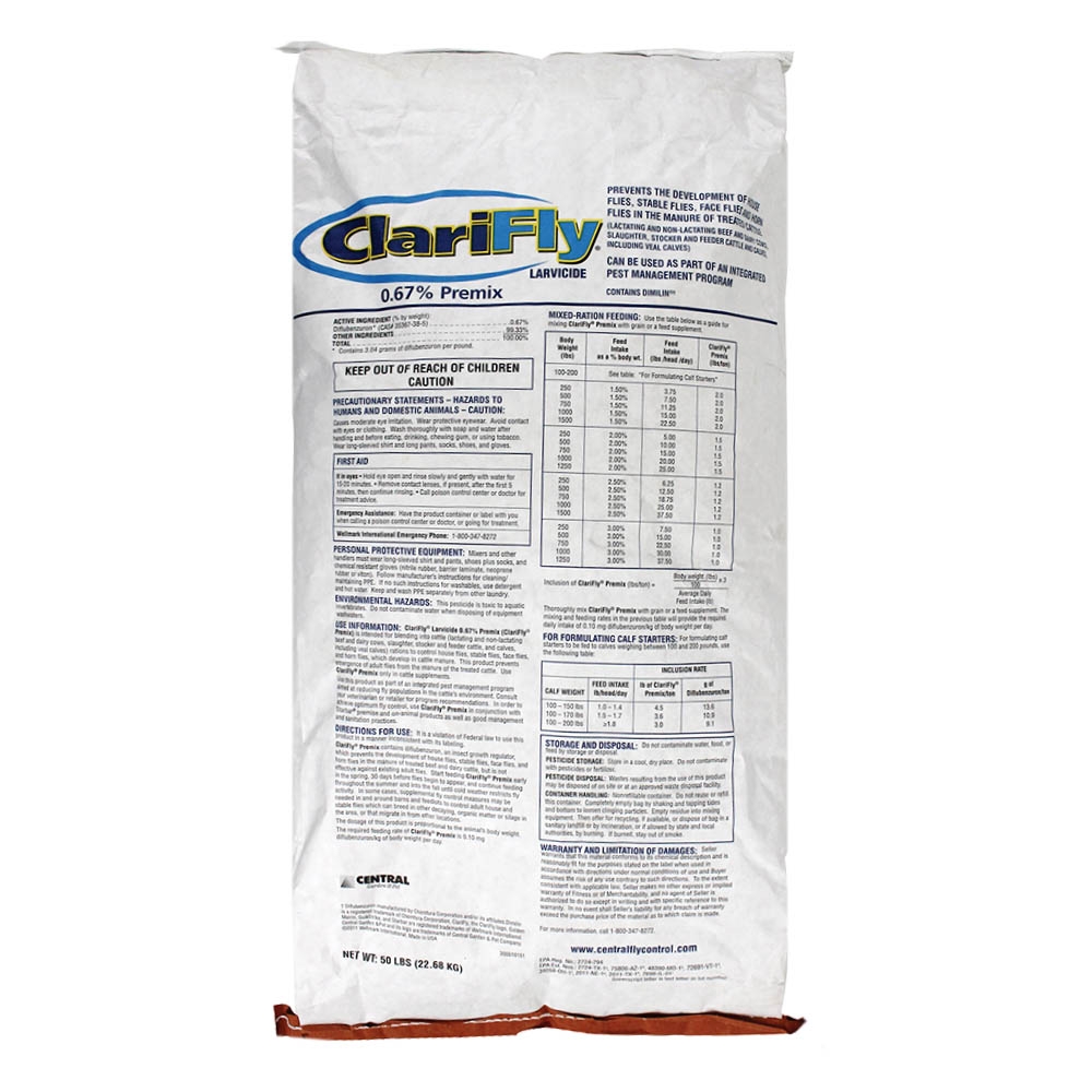 ClariFly® Larvicide Premix 0.67%