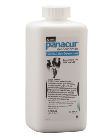 Panacur® Suspension Horse and Cattle Dewormer, 1000 mL
