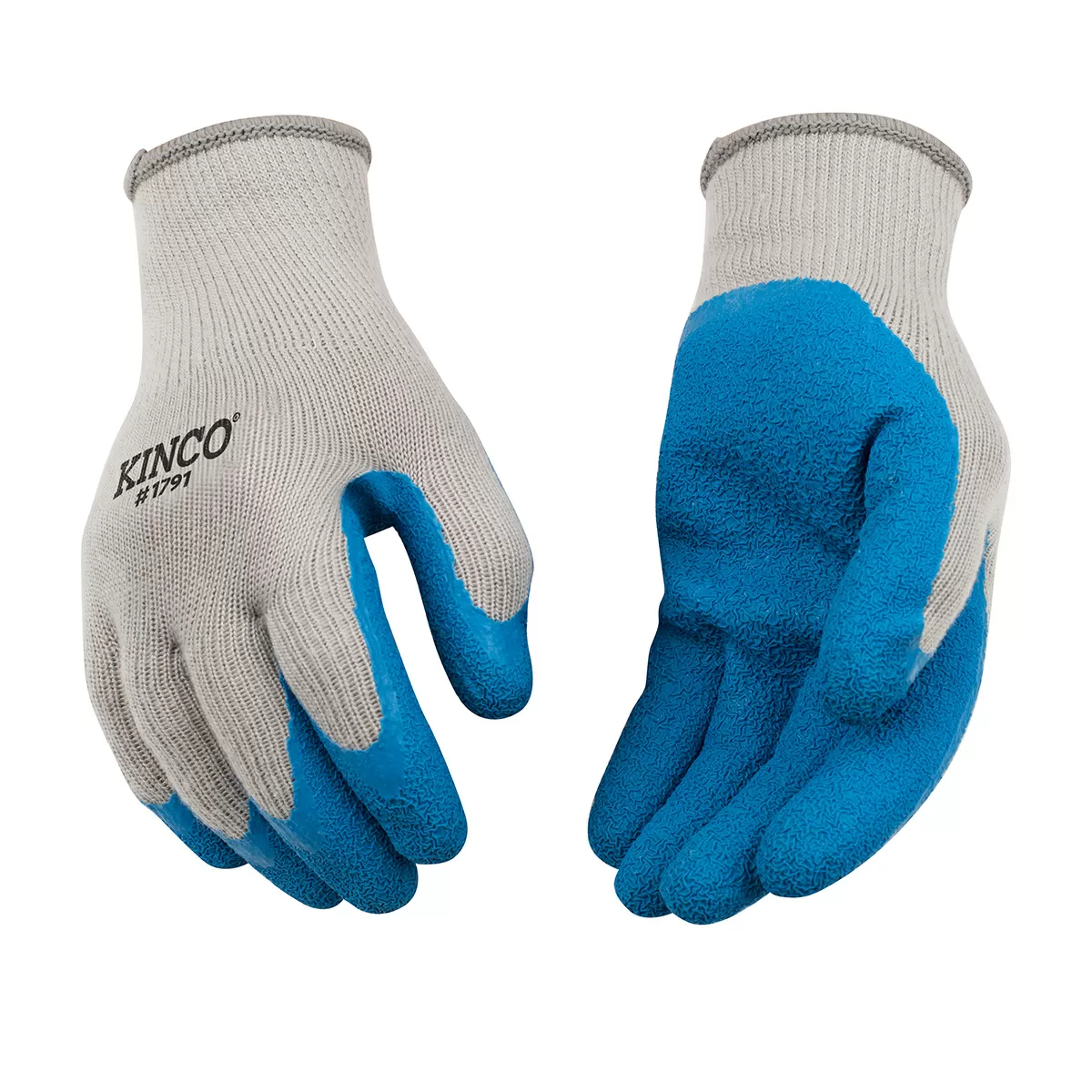 Kinco® Poly/Cotton Knit Shell with Latex Palm Gloves