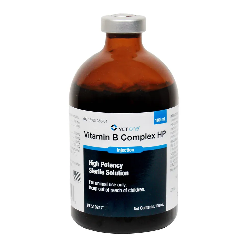 Vitamin B Complex High Potency Injection (VetOne)