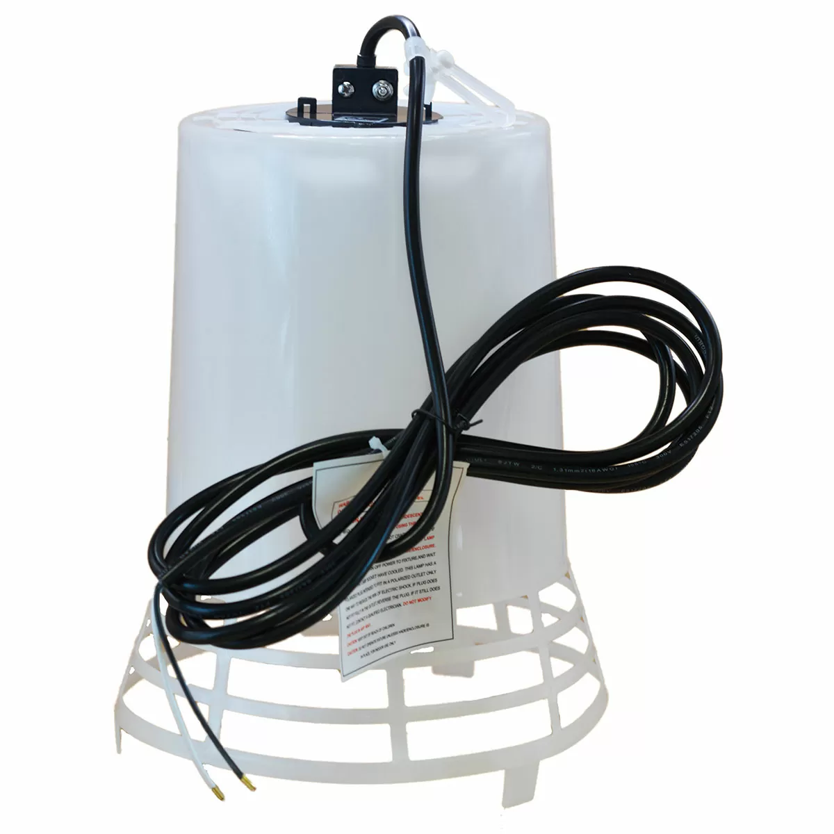 Retroliter® Heat Lamp Fixture, Hardwired with 12' Cord