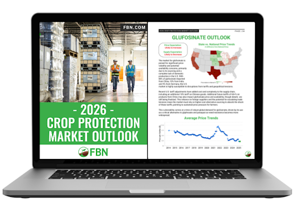 2026 Crop Protection Market Outlook - Laptop Graphic 