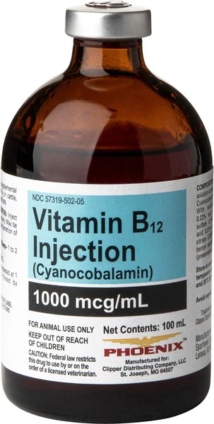 Vitamin B-12 1000 Injection (Clipper)