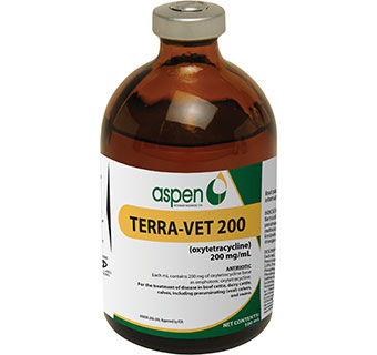 Terra-Vet™ 200 Injection (Oxytetracycline) (RX)