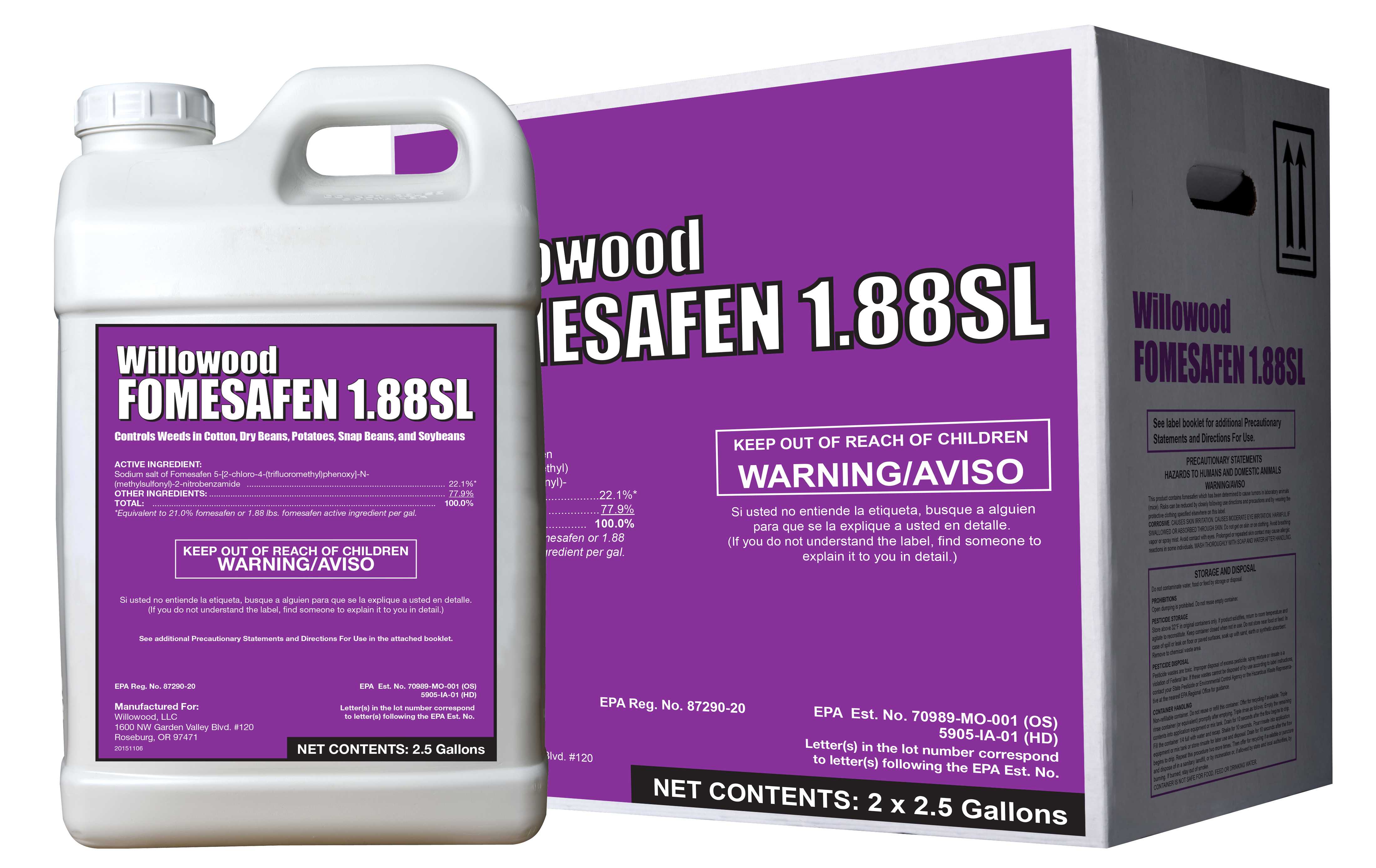 Willowood Fomesafen 1.88SL