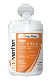 Intervention Disinfectant Wipes, 160 Count