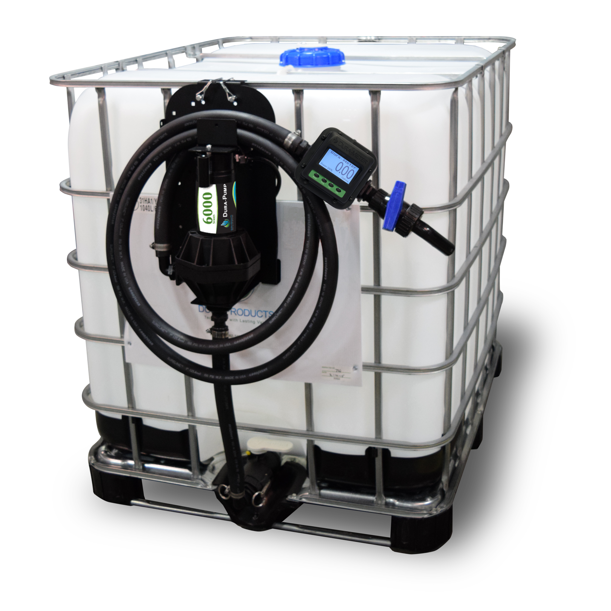 Dura-Pump™ Easy Caddy with Meter, 12 Volt (EPDM)