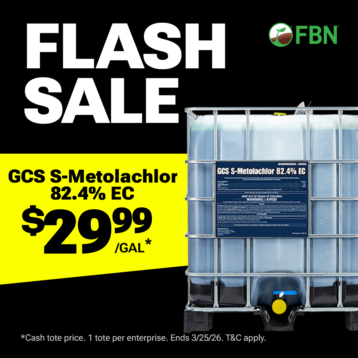 GCS S-Metolachlor 82.4% EC