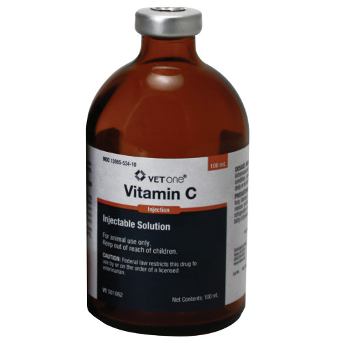 Vitamin C Injection (VetOne), 250 mL