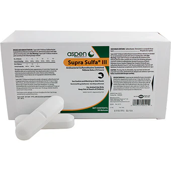 Supra Sulfa Cattle Bolus